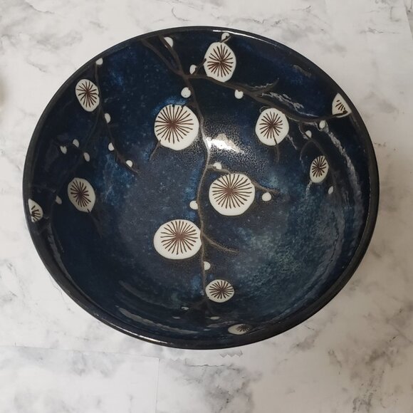Ceramic Artsy Cherry Blossom Bowl Cereal Soup Ramen Desserts Replacements - Picture 8 of 10